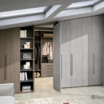 MansArmadio Bifacciale anta soffietto