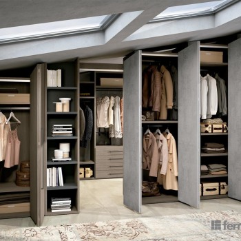 MansArmadio Bifacciale anta soffietto