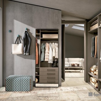 MansArmadio Bifacciale anta soffietto