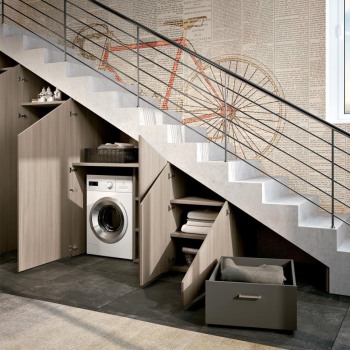 Lavanderia per sottoscala