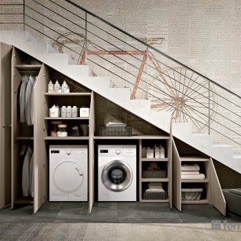 Lavanderia per sottoscala