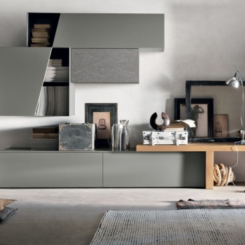 Composizione Totem, Panka, pensile Diagonal