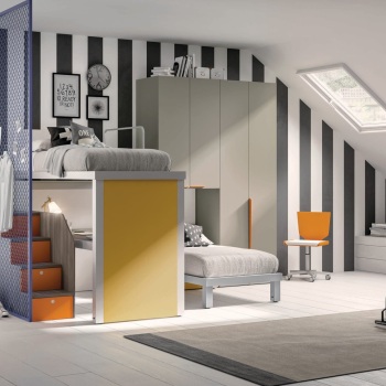 Letti scorrevoli con Trafila